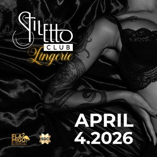 4 April བ PRE Borrel Lingerie Stiletto Club