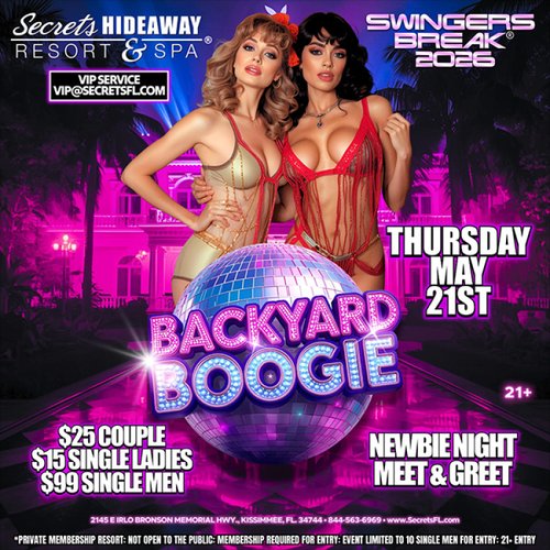 Backyard Boogie Meet & Greet: Swingers Break