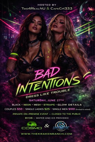 BAD INTENTIONS: Glo Party