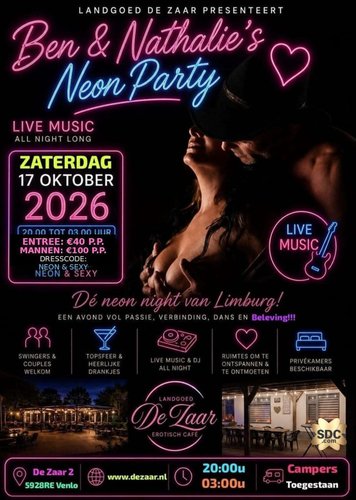 ✨ BEN & NATHALIE’S NEON PARTY ✨