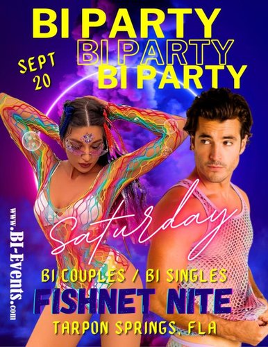 BI Couples/BI Singles Sexy Fishnet Nite Play Party
