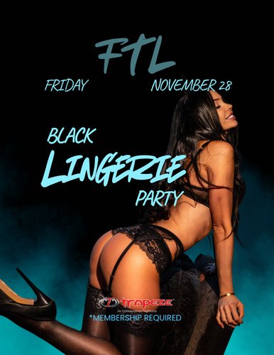 Black Lingerie Party