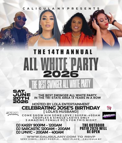 CALIGULA NY PRESENTS: THE ALL-WHITE PARTY 2026