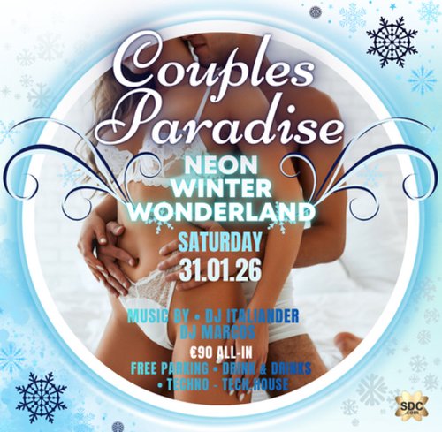 🫧 Couples Paradise: Neon Winter Wonderland!