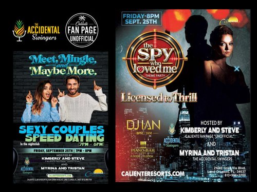 Couples Speed Dating and The Spy Who Loved Me