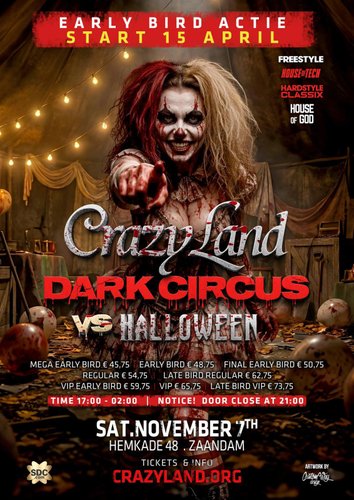 Crazyland Halloween vs Dark Circus: