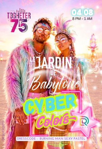 🌈 CYBER COLOR in Jardin de Babylone