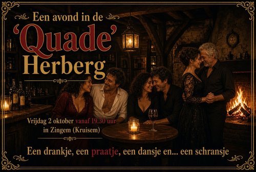 Een avond  in de ‘Quade’ Herberg
