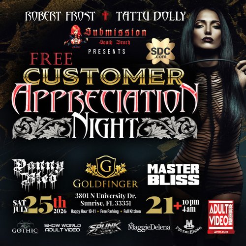 FREE Customer Appreciation Fetish Party