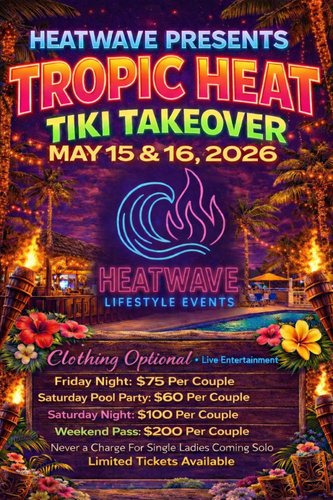 🌴 Heatwave Presents: Tropic Heat Tiki Takeover 🌴