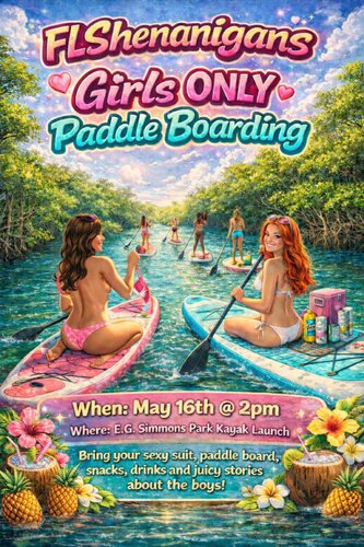 Ladies ONLY Paddle Boarding