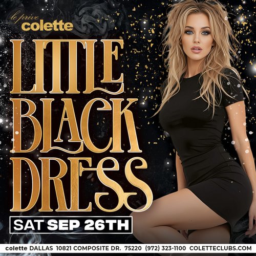 Little Black Dress @ colette Dallas