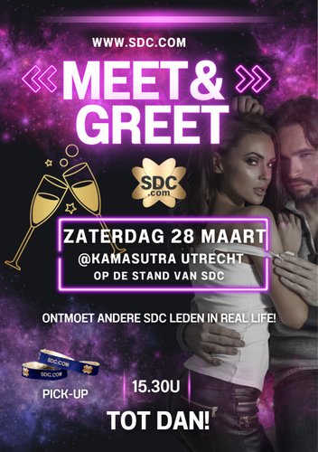 Meet&Greet - Zaterdag 28 maart 15u30 - Kamasutra