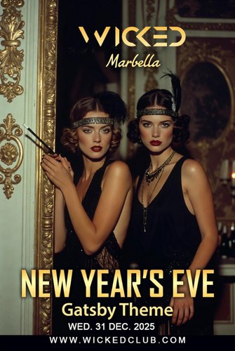 NEW YEARS EVE - THE GREAT GATSBY PARTY!