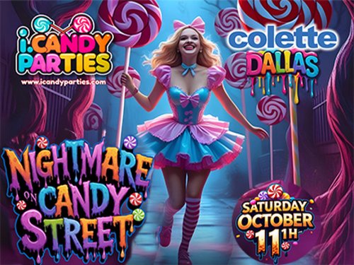 Nightmare on Candy Street @ colette Dallas