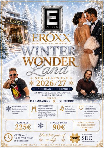 NYE 2026/27 WINTER WONDER LAND @ EROXX