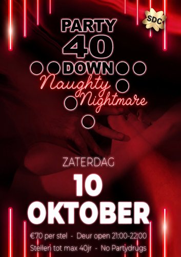 P40D 10 Oktober Naughty Nightmare!