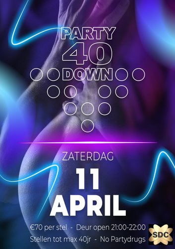 Party40Down 11 April