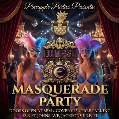 Pineapple Parties Presents: Masquerade Party