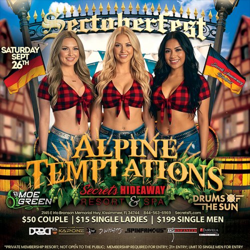 Pool Party AND Alpine Temptations