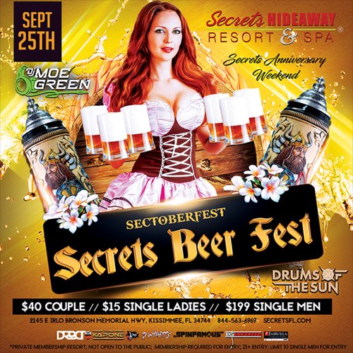 Pool Party AND Secrets Beer Fest