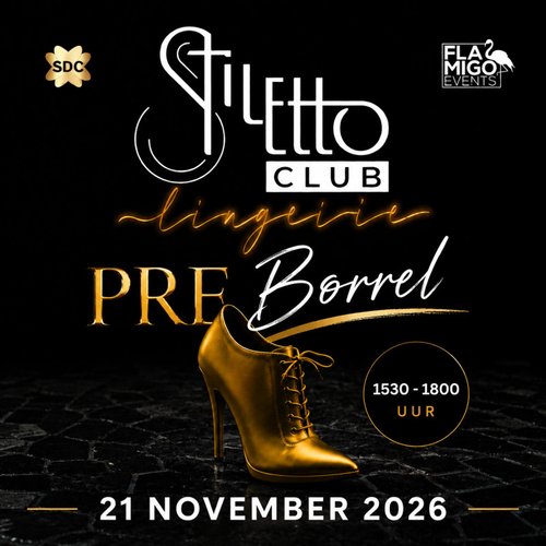 Pre Borrel Stiletto Club Lingerie 21-11-26