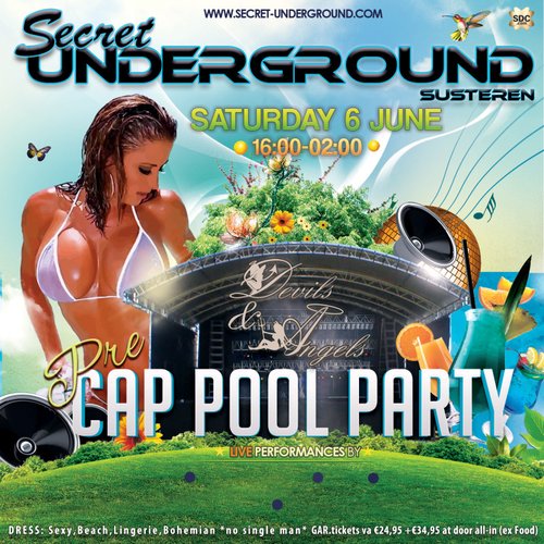 Pre Cap Pool Party at Devils & Angels