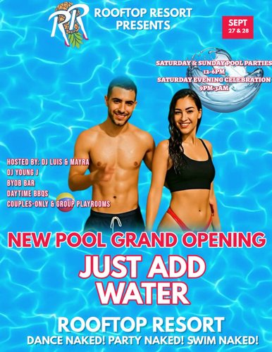 Rooftop Grand Opening Pool Parties All Weekend
