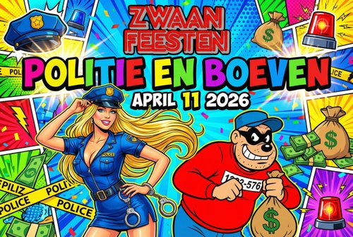 Rook- en drugsvrij Politie en Boeven feest