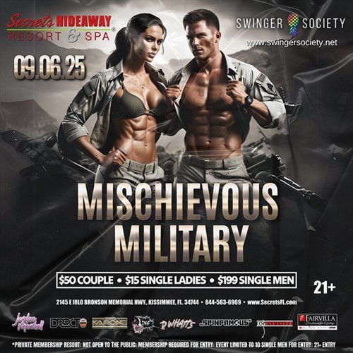 Satuday Pool Party AND Mischievous Military