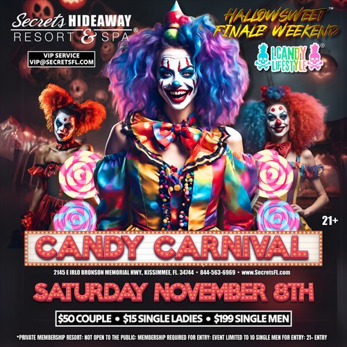 Saturday Pool Party AND Candy Carnival: Hallowsweet