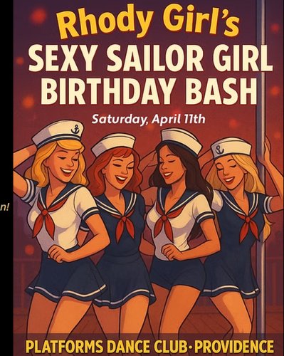 Sexy Sailor Girl Naughty Dance Party at Platforms