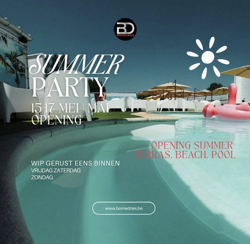 SUMMER AT THE BEACH @ BORNEDRIES