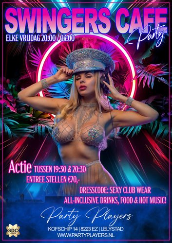 SWINGERS CAFÉ OP VRIJDAG