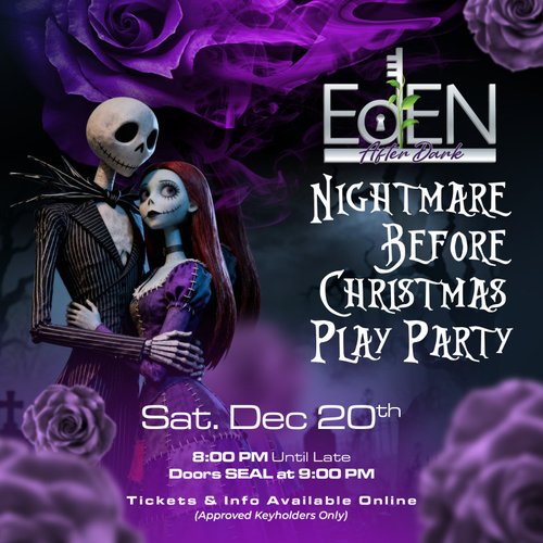 The Nightmare Before Christmas Play Party