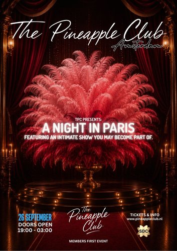 The Pineapple Club - Amsterdam - A Night in Paris.