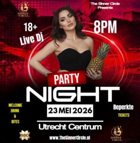Utrecht’s Best Kept Secret Party Night 🥂